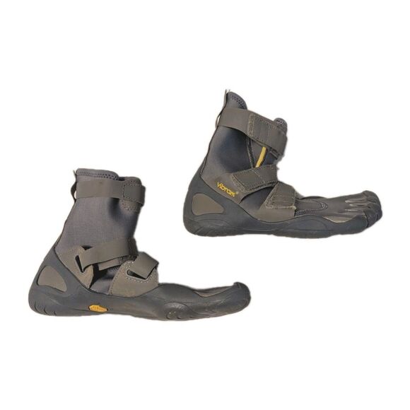 Vibram Women's Fivefingers Surge Shoes 2mm Neoprene Gray Yellow Size W36 US 6.5 - Picture 5 of 9